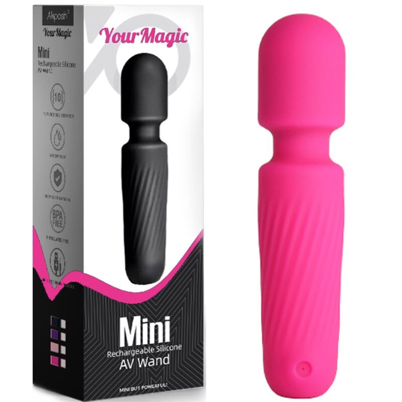 ARMONY - YOUR MAGIC MASSAGER & VIBRATOR RECHARGEABLE 10 VIBRATIONS PINK