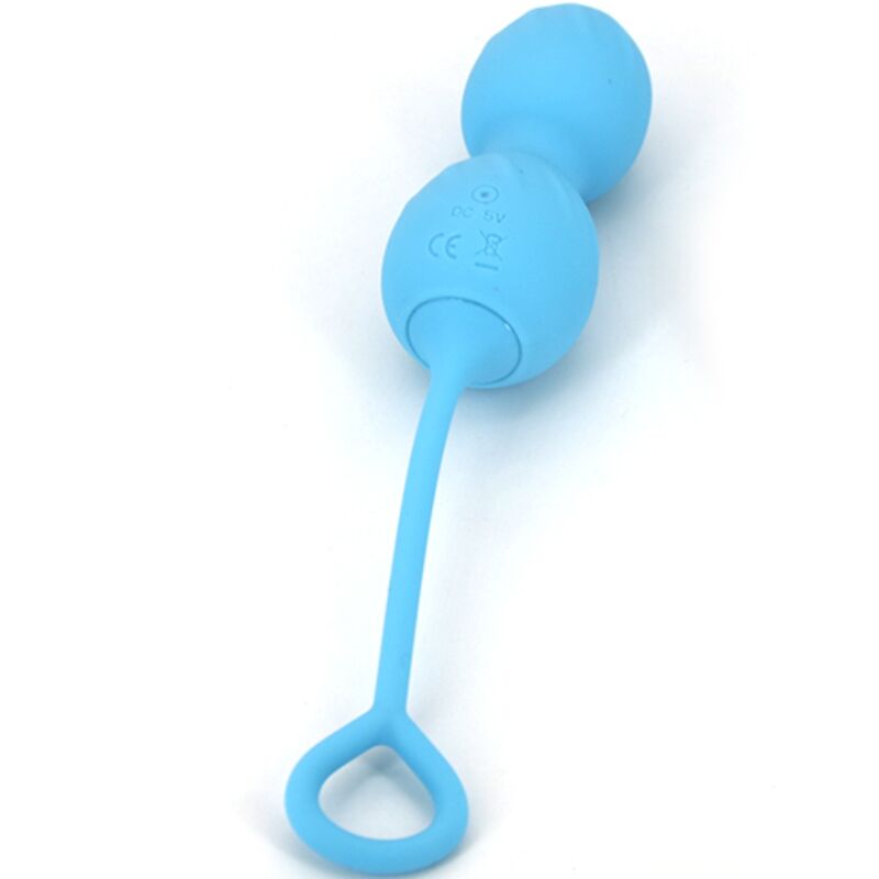 ARMONY - BLOSSOMS VAGINAL DUMBBELL VIBRATION REMOTE CONTROL 10 VIBRATIONS BLUE