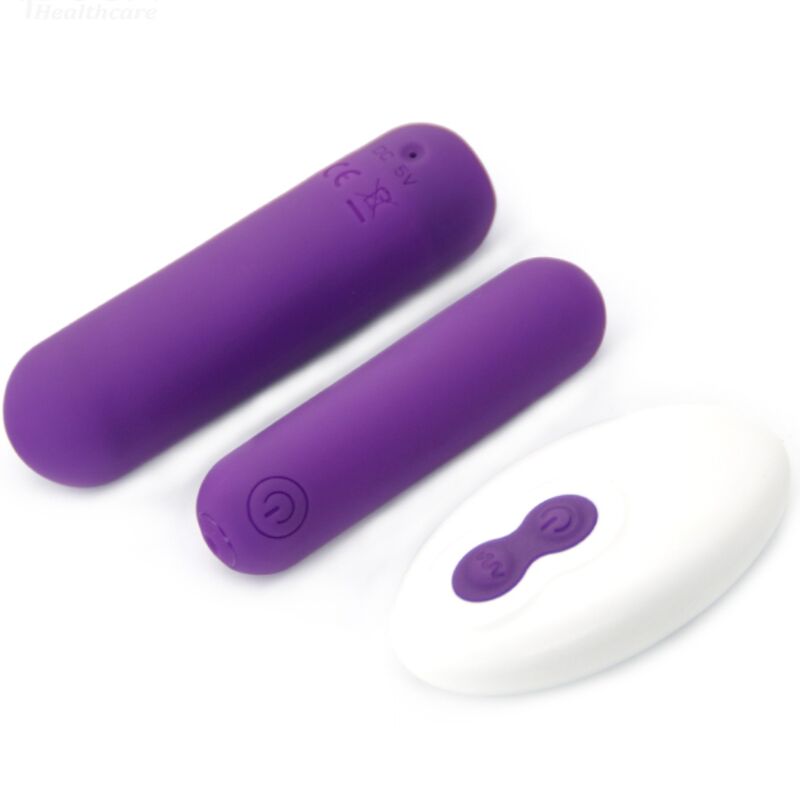 ARMONY - SPLASH JOLINE VIBRATOR BULLET SILICONE REMOTE CONTROL 10 VIBRATIONS 6.5 X 1.5 CM PURPLE