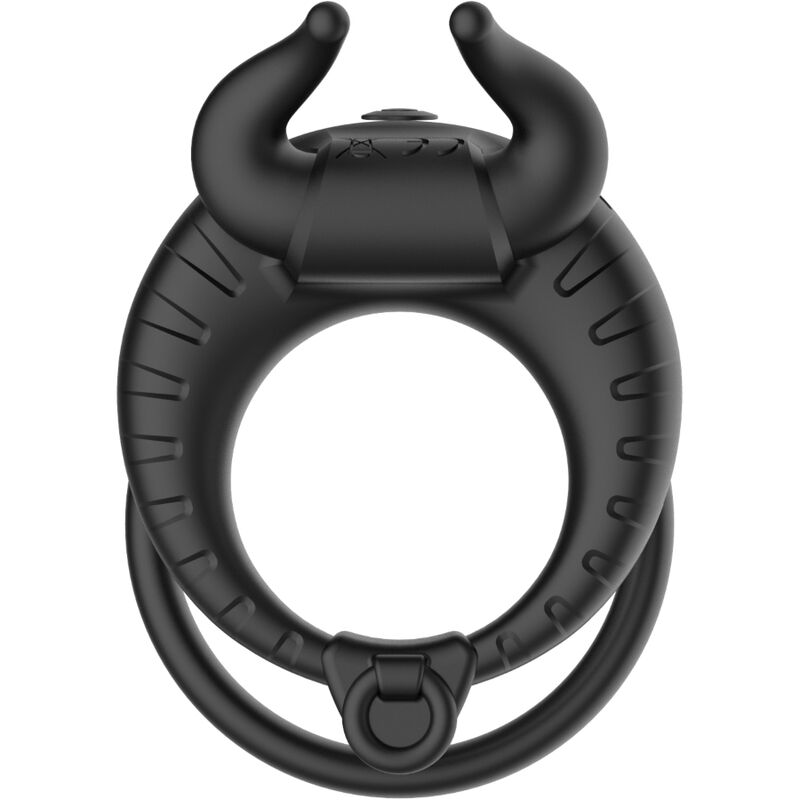 ARMONY - BULL'S PASION RING VIBRATOR 10 SPEEDS BLACK