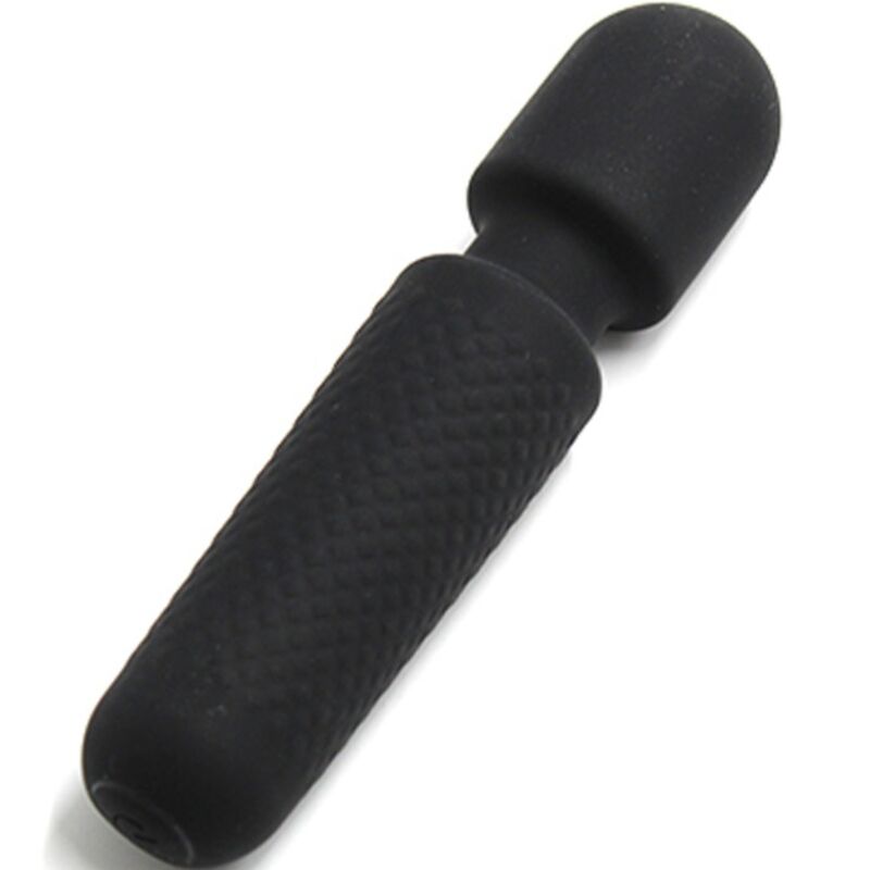 ARMONY - YOUR MAGIC MASSAGER & VIBRATOR RECHARGEABLE 10 VIBRATIONS WAND DOTS BLACK