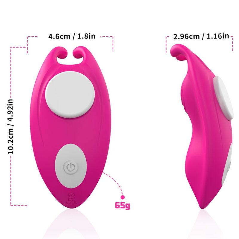 ARMONY - HONEYBEE WEARABLE PANTIES VIBRATOR G-SPOT FUCHSIA - FREE APP