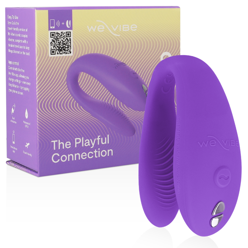 WE-VIBE - SYNC GO DUAL STIMULATOR VIOLET