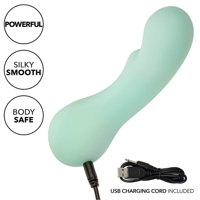 CALEXOTICS - PACIFICA BORA BORA ESTIMULATOR G SPOT 10 VIBRATIONS AQUA