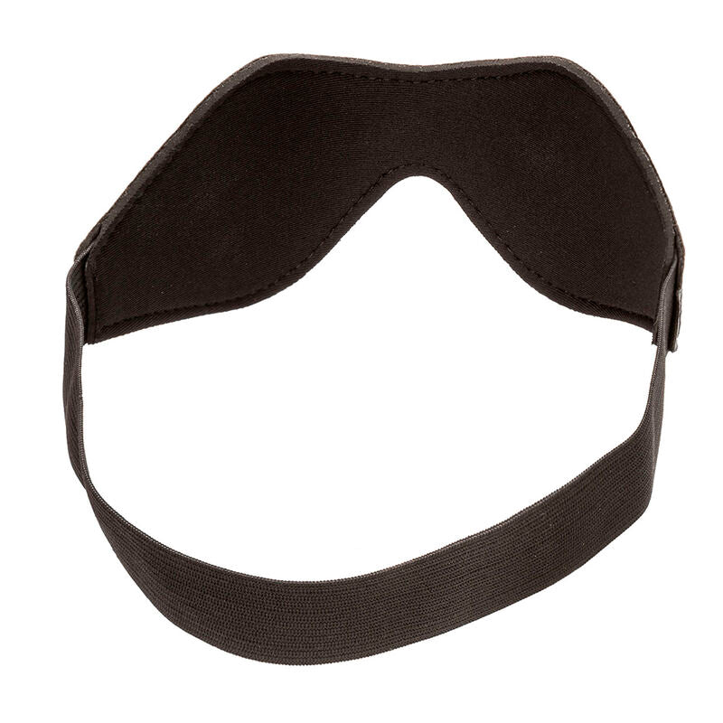 CALEXOTICS - NOCTURNAL EYE MASK PVC LEATHER BLACK