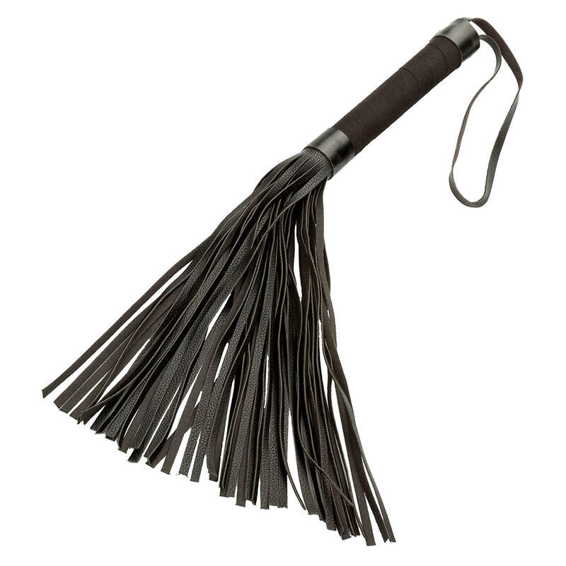 CALEXOTICS - NOCTURNAL FLOGGER LEATHER BLACK