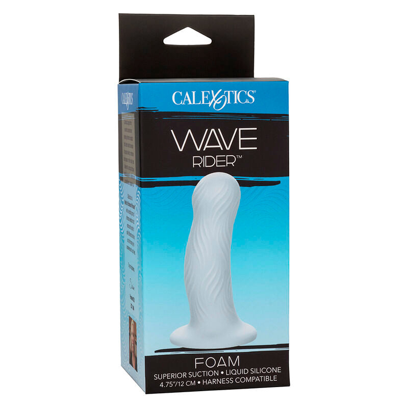 CALEXOTICS - WAVE RIDER FOAM ANAL PLUG BLUE