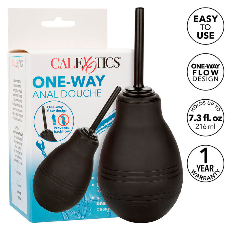 CALEXOTICS - ONE WAY ANAL DOUCHE BLACK