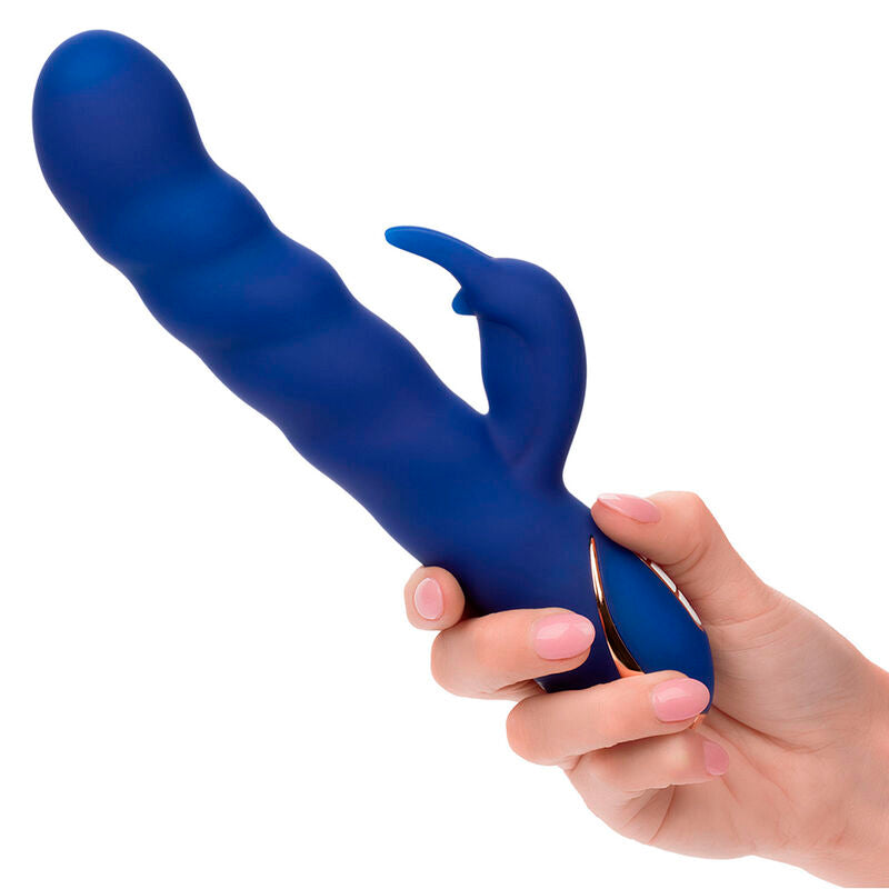 CALEXOTICS - JACK RABBIT VIBRATOR WAVE MOTION BLUE