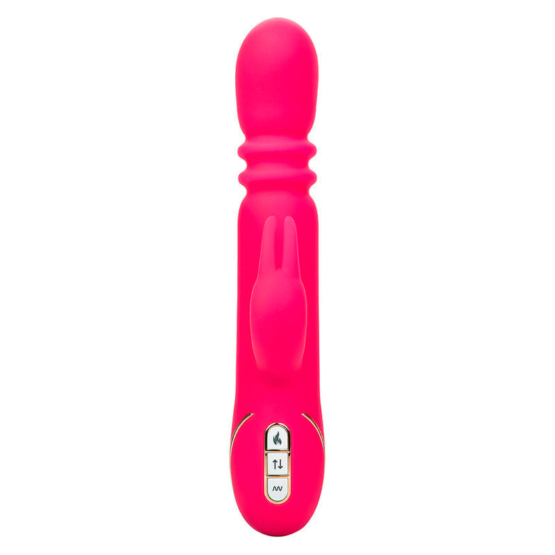 CALEXOTICS - JACK FANTASY TRIPLE HEATED VIBRATOR RABBIT PINK