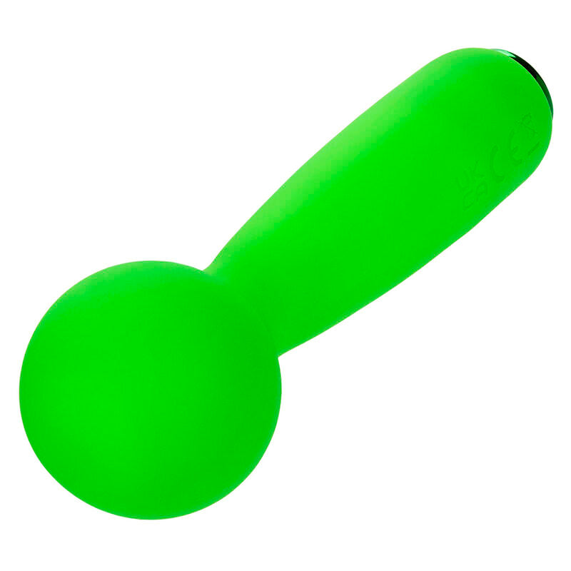 CALEXOTICS - NEON VIBES THE BUBBLY VIBE MINI MASSAGER 10 VIBRATIONS GREEN