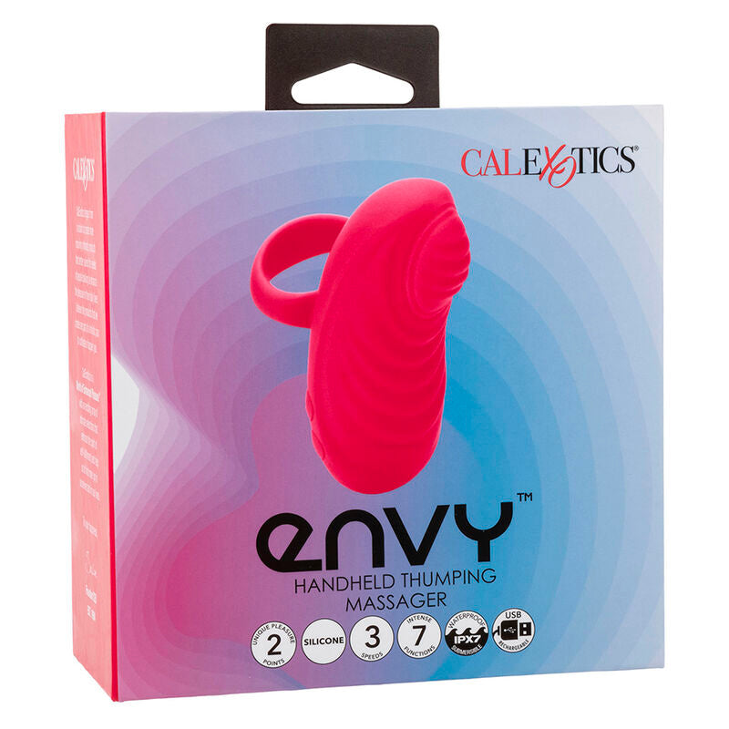 CALEXOTICS - ENVY HANDHELD ROLLING BALL MASSAGER 7 VIBRATIONS PINK