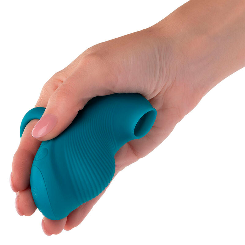 CALEXOTICS - ENVY HANDHELD ROLLING BALL MASSAGER 7 VIBRATIONS BLUE