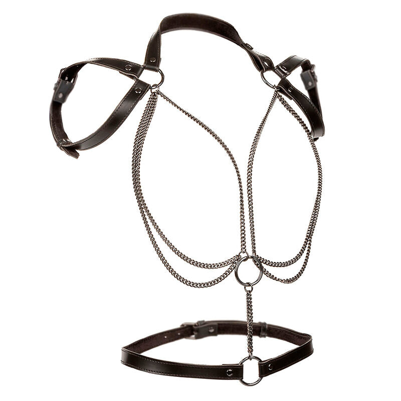 CALEXOTICS - EUPHORIA MULTICHAIN HALTER HARNESS PREMIUM PLUS SIZE