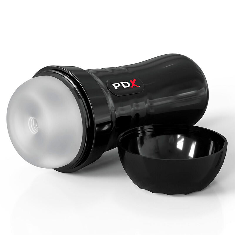 PDX EXTREME - SLIDE & GLIDE SELF-LUBRICATING MASTURBATOR CLEAR