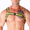 MACHO - ROMAN HARNESS WHITE S/M