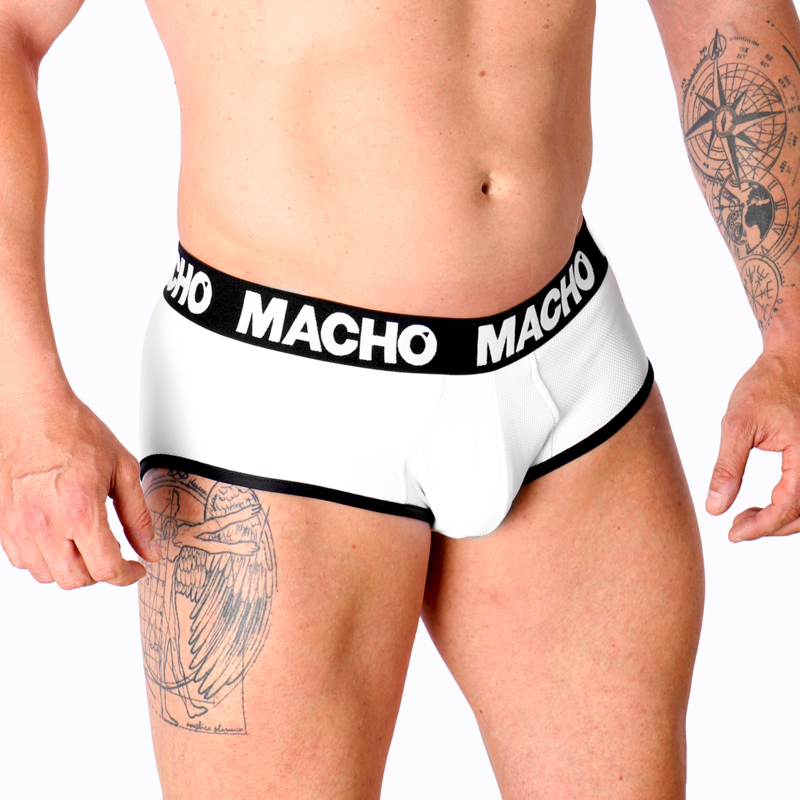 MACHO - MS30BL SLIP WHITE S