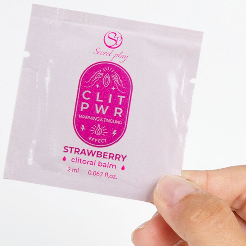 SECRETPLAY - SINGLE DOSE STRAWBERRY LUBRICANT 2 ML