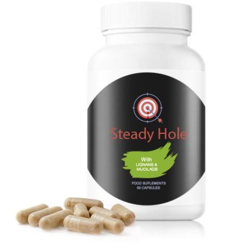 500 COSMETICS - U-STEADY HOLE CAPSULES FOR INTESTINAL TRANSIT HEALTH - 60 CAPSULES