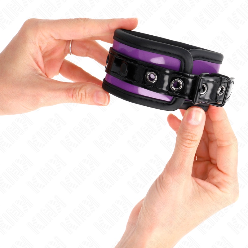 KINK - NEOPRENE WRIST RESTRAINTS LIGHT PURPLE AJUSTABLE 21-28 CM X 5 CM