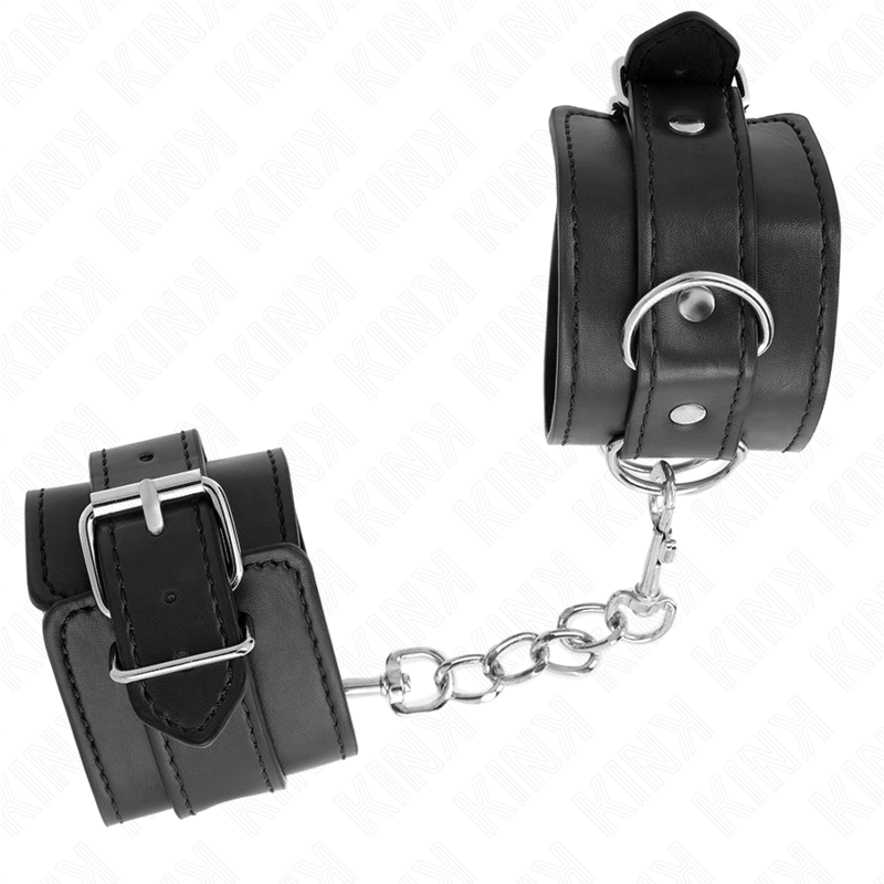 KINK - SIMPLE WRIST RESTRAINTS BLACK ADJUSTABLE 20-23 CM X 5.5 CM