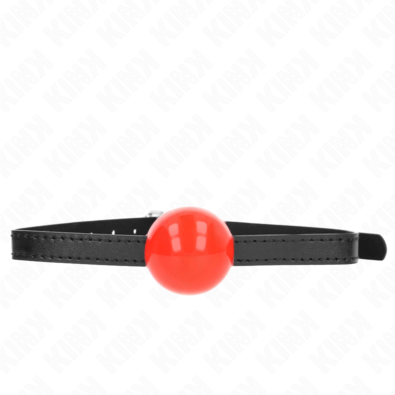 KINK - RED SINGLE SOLID BALL 4 CM GAG 65 x 1.5 CM