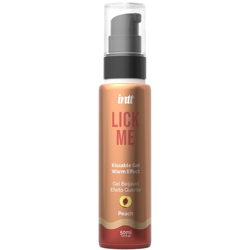 INTT - LICK ME PEACH GEL COMESTÍVEL EFEITO CALOR