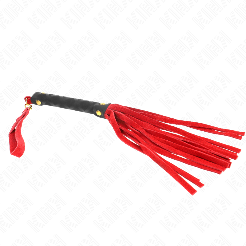 KINK - RED SUEDE MINI WHIP 30 CM