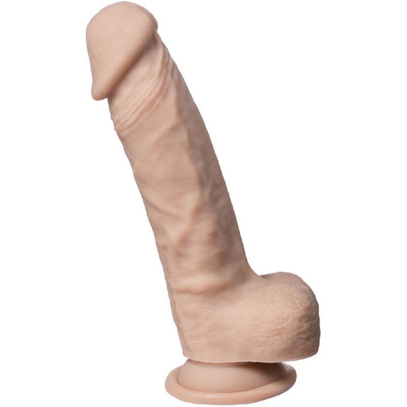 SILEXD - MODEL 1 REAL SKIN REALISTIC PENIS THERMO REACTIVE 17.8 CM FLESH