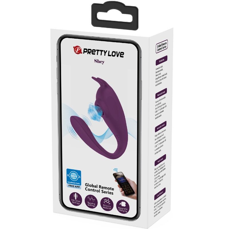 PRETTY LOVE - SHEY STIMULATOR & VIBRATOR FREE APP LONG DISTANCE PURPLE