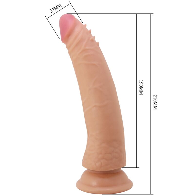 PRETTY LOVE - KABLE SUPER REALISTIC PENIS 21 CM FLESH