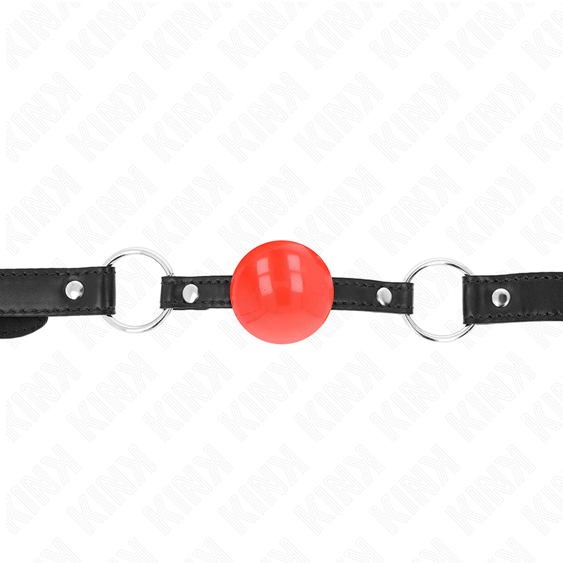 KINK - RED TPE BALL 4 CM GAG 60 x 2 CM