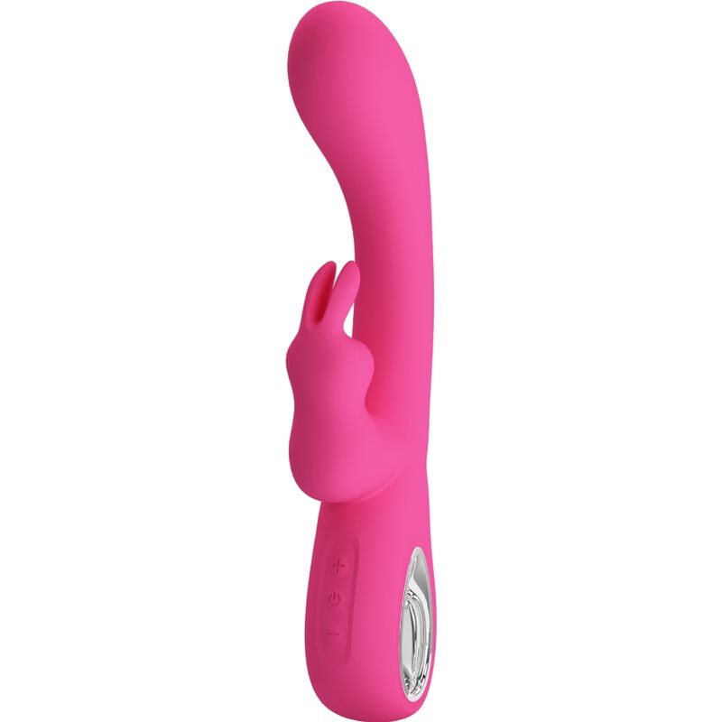 PRETTY LOVE - NOVAK RABBIT VIBRATOR 12 VIBRATIONS PINK