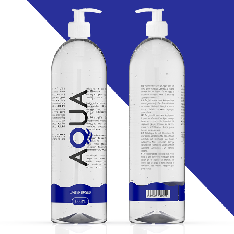 AQUA QUALITY - WATER BASED LUBRICANT 1000 ML