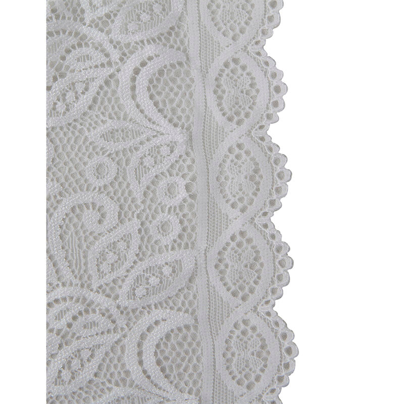 SUBBLIME - 953850 LACE BODYSUIT WHITE S/M