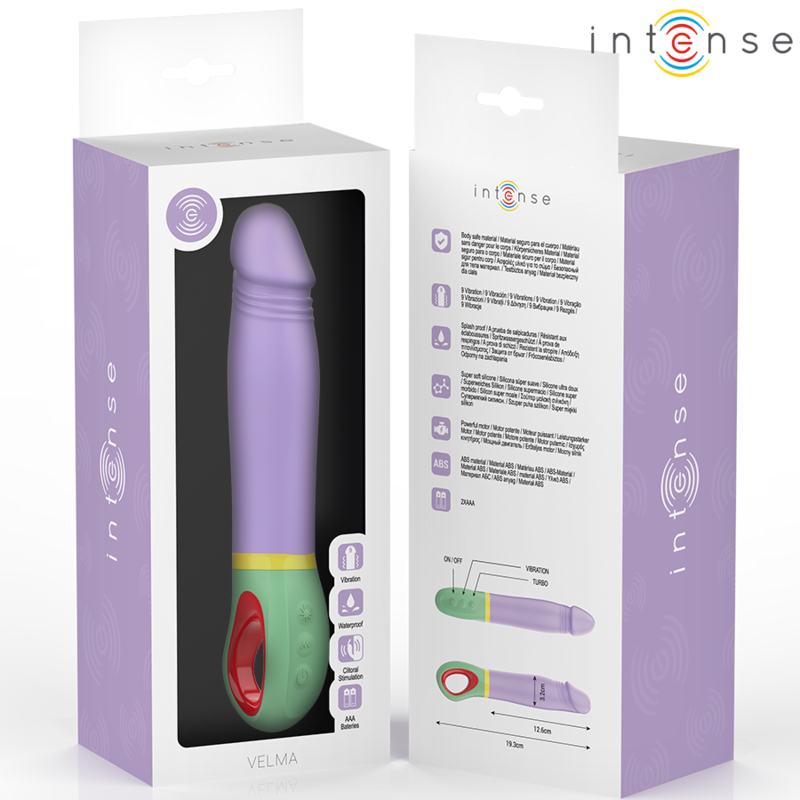 INTENSE - VELMA CLASSIC PURPLE VIBRATOR