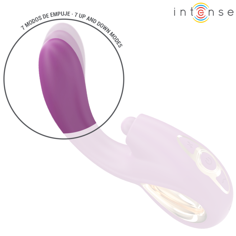 INTENSE - LALI MULTIFUNCTION G-SPOT VIBRATOR TAPPING & THRUST & VIBRATION PURPLE