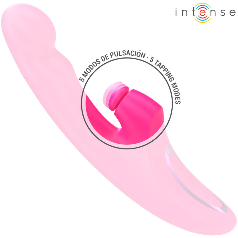 INTENSE - EMI VIBRATOR 13.5 CM MULTIFUNCTION 3 IN 1 10 VIBRATIONS PINK