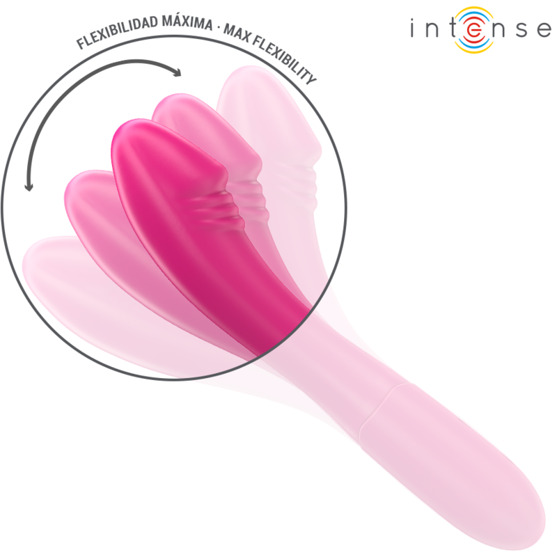 INTENSE - BELINDA VIBRATOR 19 CM FLEXIBLE 10 VIBRATIONS PINK