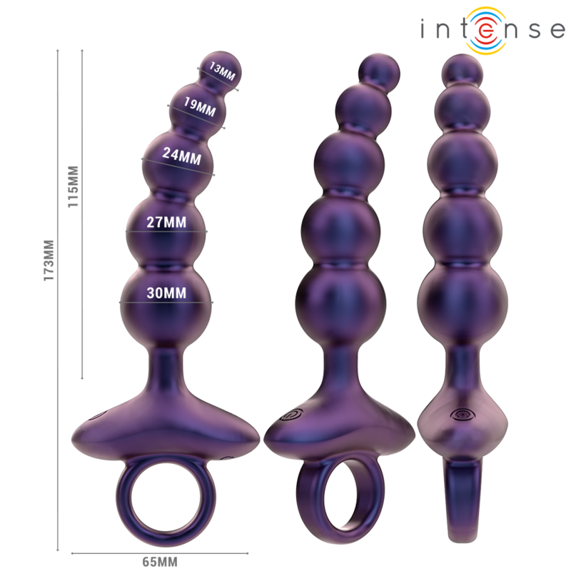 INTENSE - TITO VIBRATING ANAL PLUG MODEL 3 REMOTE CONTROL