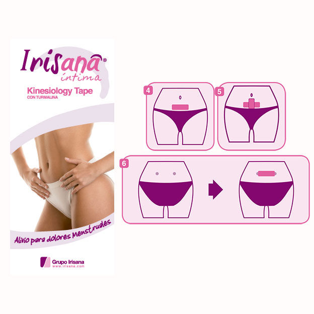 IRISANA - SELF-ADHESIVE TAPE FOR MENSTRUAL PAINS