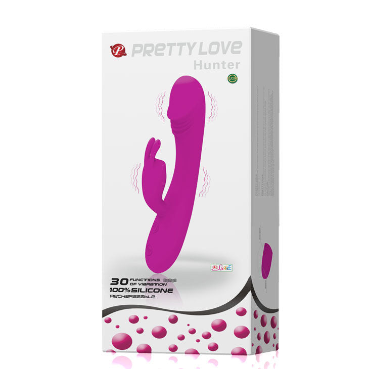 PRETTY LOVE - SMART - VIBRADOR COM COELHO 30 MODOS HUNTER