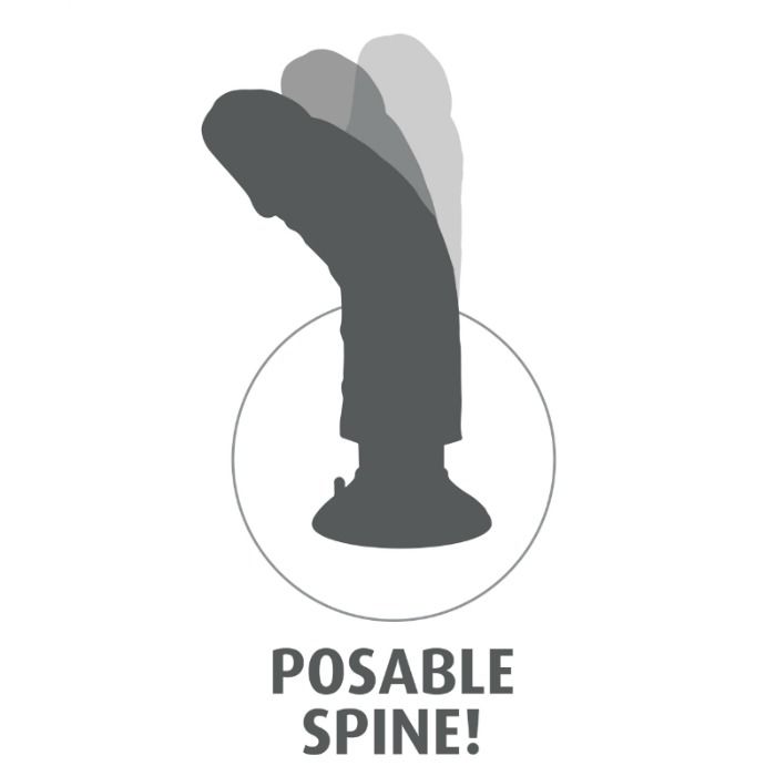 KING COCK - DILDO VIBRANTE 25,5 CM NATURAL