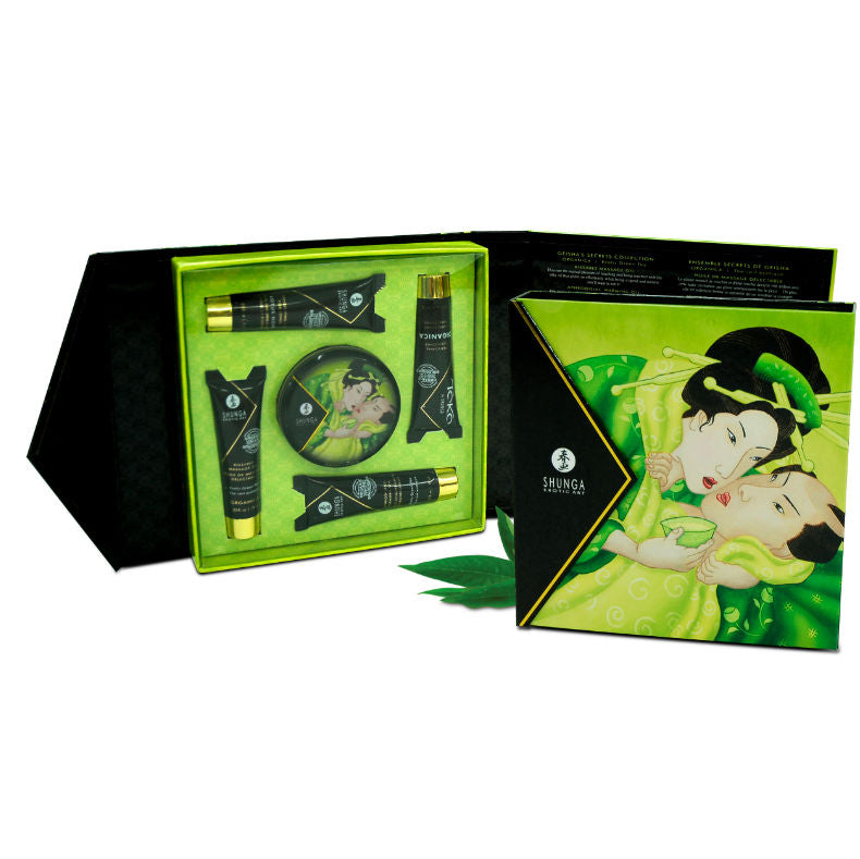 SHUNGA - KIT DE CHÁ VERDE ORGÂNICO SECRET GEISHA