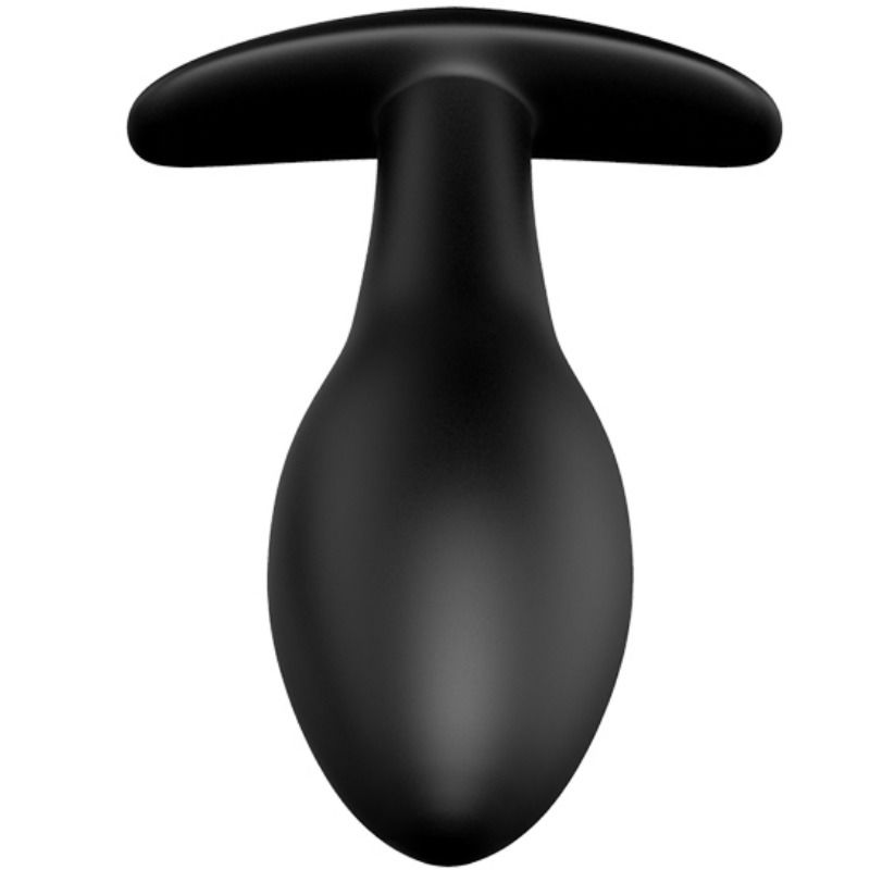 PRETTY LOVE - ANAL PLUG ANCHOR FORM SILICONE 12 VIBRATION MODES BLACK