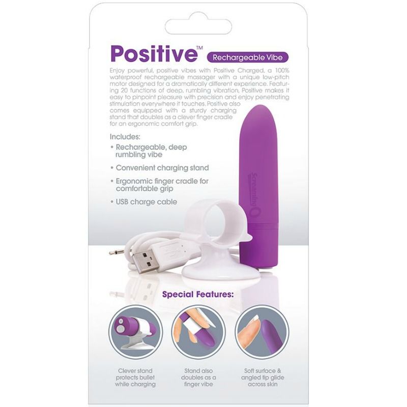 SCREAMING O - MASSAGER RECARREGVEL POSITIVO LILS