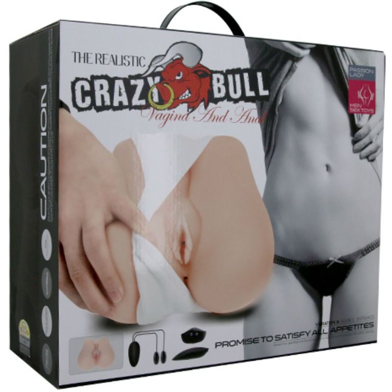 CRAZY BULL - VAGINA E NUS REALISTAS COM POSIO DE VIBRAO 3