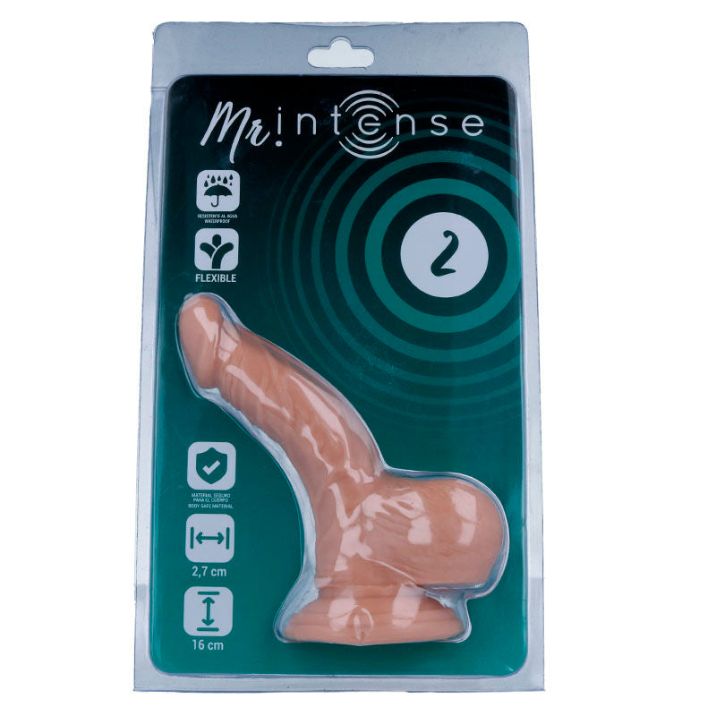 MR INTENSE - 2 REALISTIC PENIS 16 CM -O- 2.7 CM