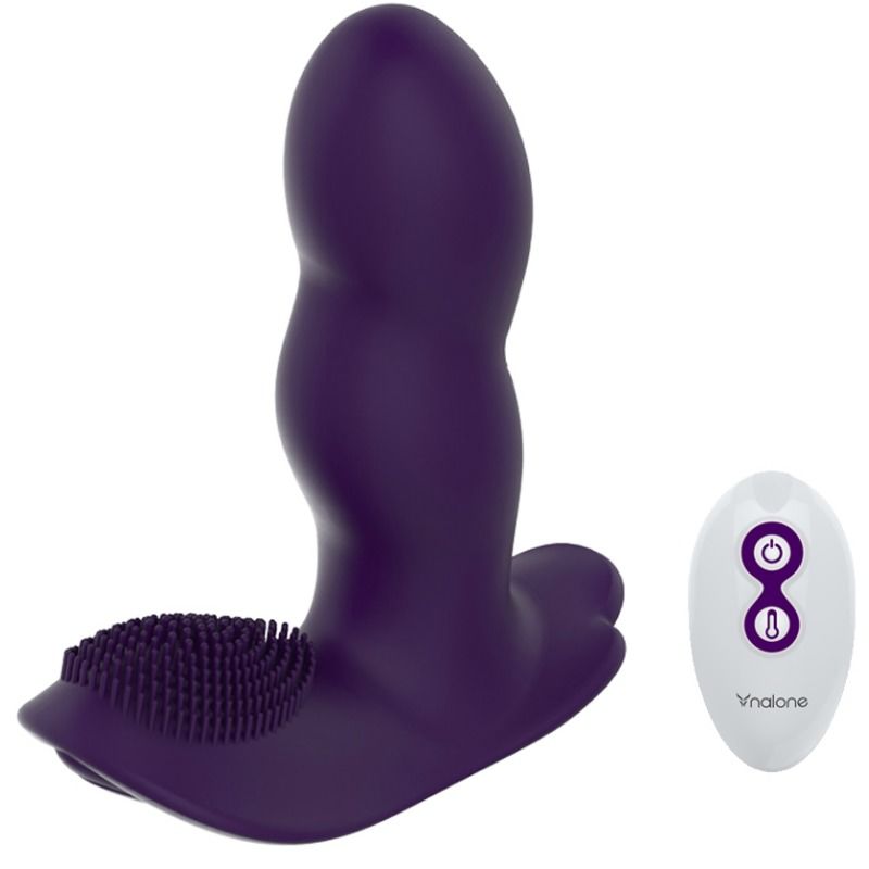 NALONE - MASSAGER DE CONTROLE REMOTO LOLI - ROXO