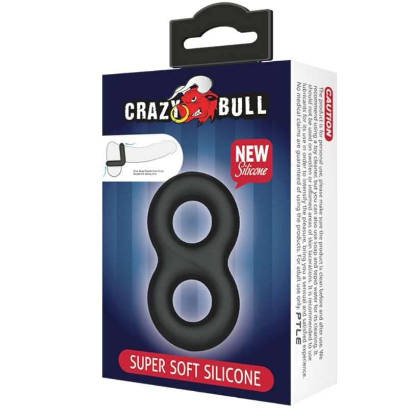 CRAZY BULL - DOUBLE MEDICAL SILICONE RING